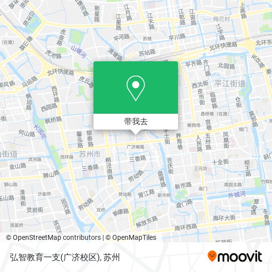 弘智教育一支(广济校区)地图