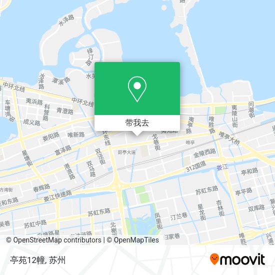 亭苑12幢地图