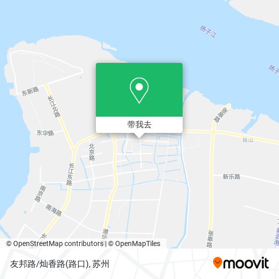 友邦路/灿香路(路口)地图