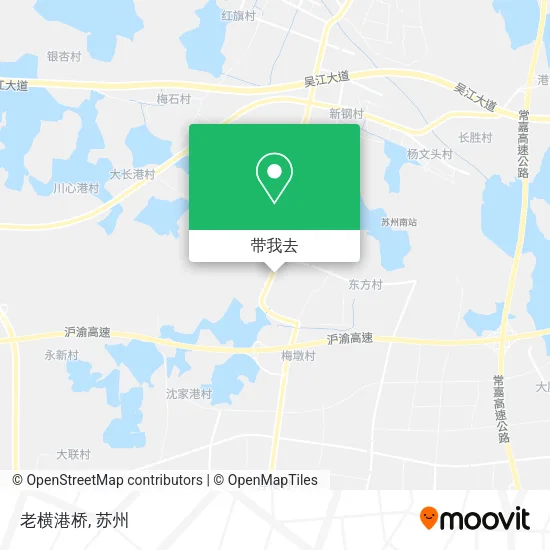 老横港桥地图