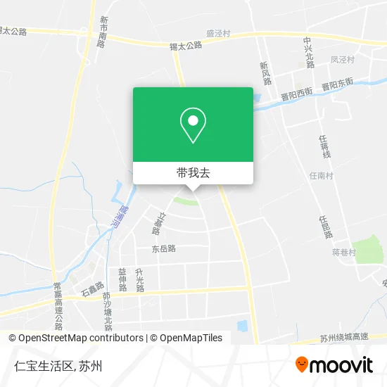 仁宝生活区地图
