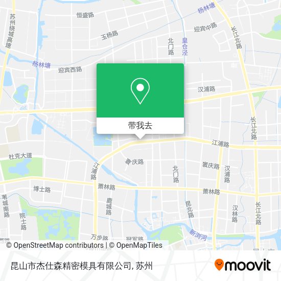 昆山市杰仕森精密模具有限公司地图