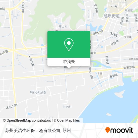 苏州美洁生环保工程有限公司地图