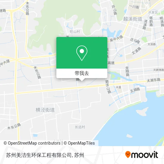 苏州美洁生环保工程有限公司地图
