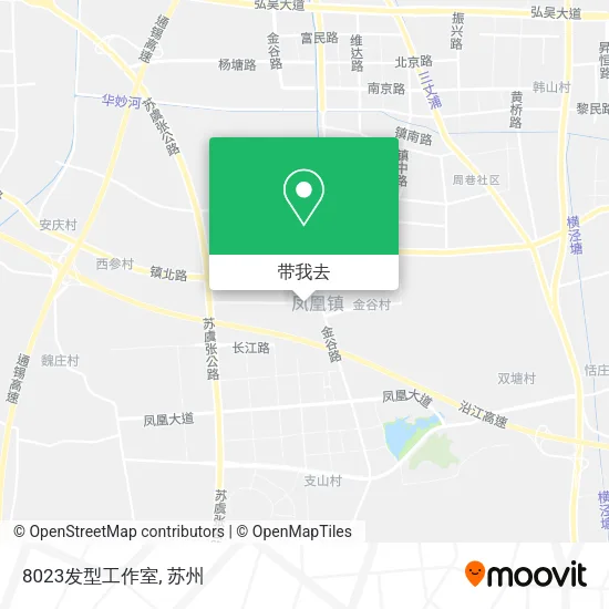 8023发型工作室地图