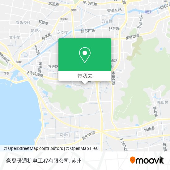 豪登暖通机电工程有限公司地图