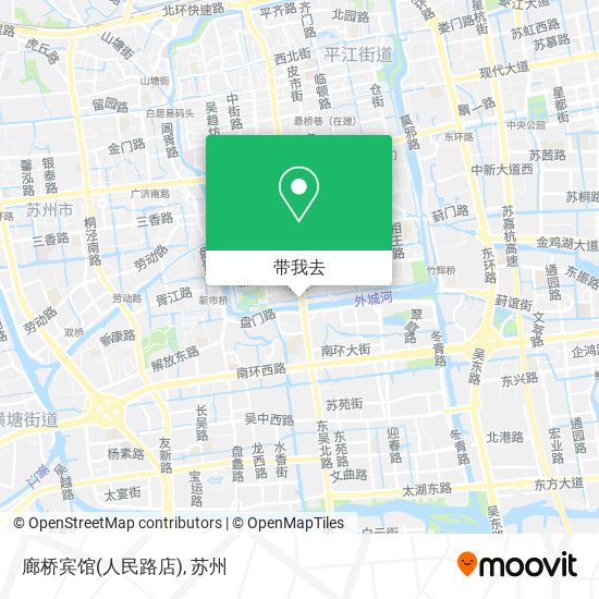 廊桥宾馆(人民路店)地图