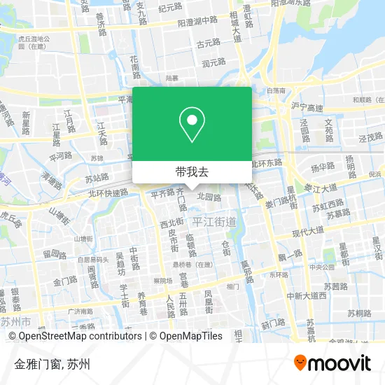 金雅门窗地图