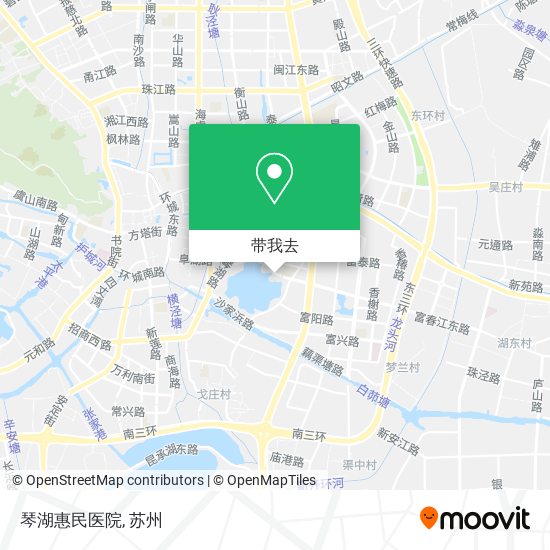 琴湖惠民医院地图