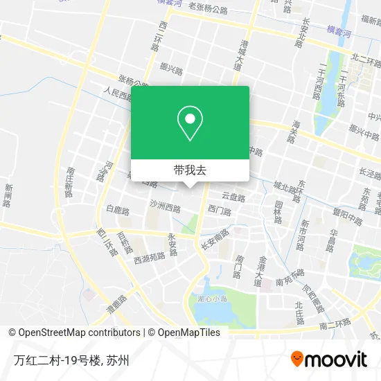 万红二村-19号楼地图