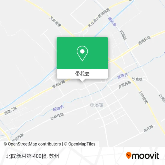 北院新村第-400幢地图