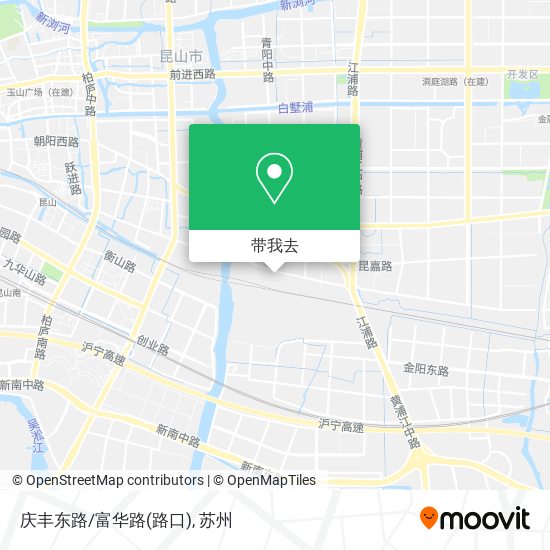 庆丰东路/富华路(路口)地图