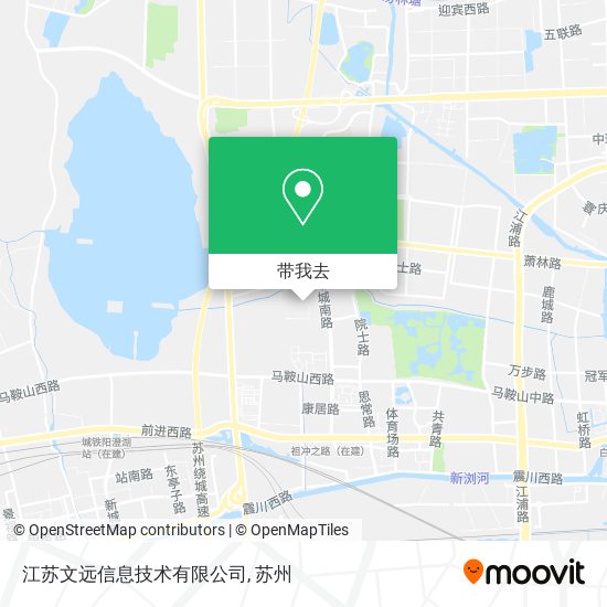 江苏文远信息技术有限公司地图