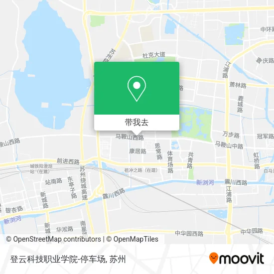 登云科技职业学院-停车场地图