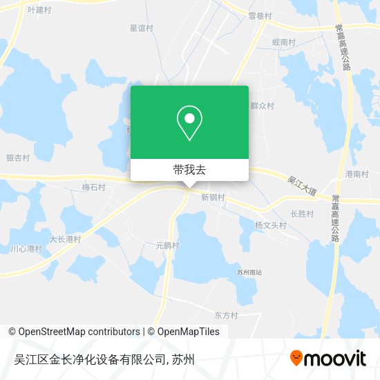 吴江区金长净化设备有限公司地图