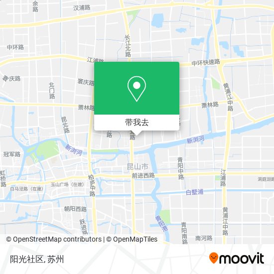 阳光社区地图