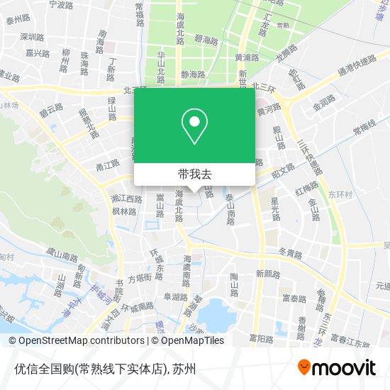 优信全国购(常熟线下实体店)地图