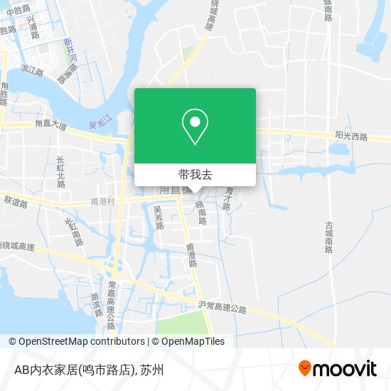 AB内衣家居(鸣市路店)地图