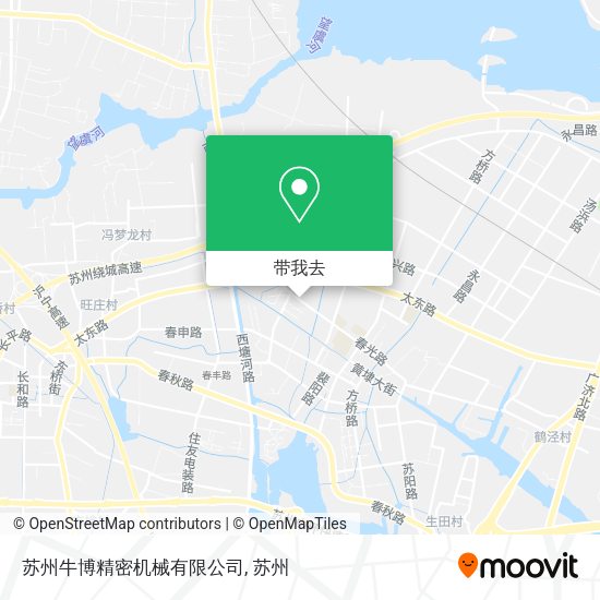 苏州牛博精密机械有限公司地图