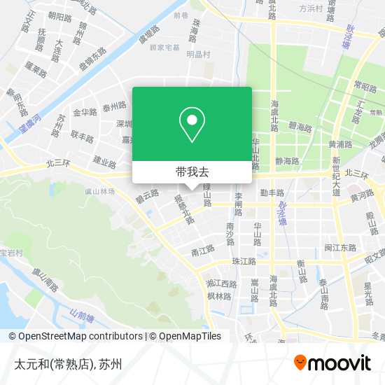 太元和(常熟店)地图