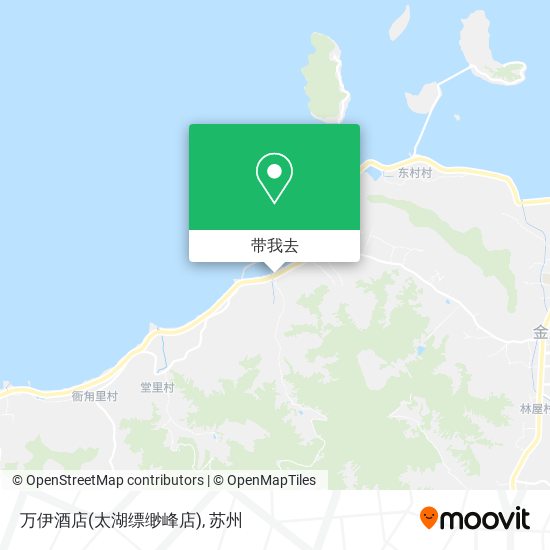 万伊酒店(太湖缥缈峰店)地图