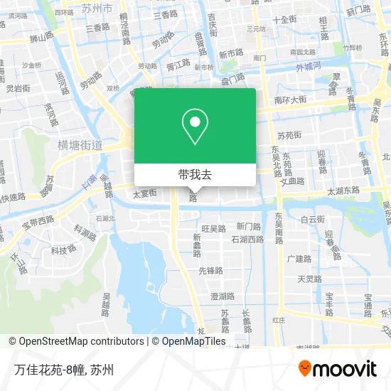 万佳花苑-8幢地图