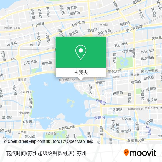 花点时间(苏州超级物种圆融店)地图