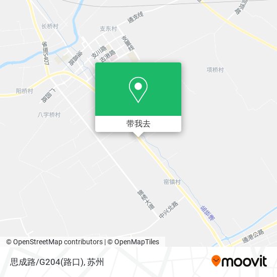 思成路/G204(路口)地图