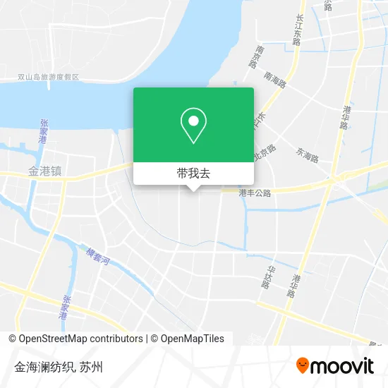 金海澜纺织地图