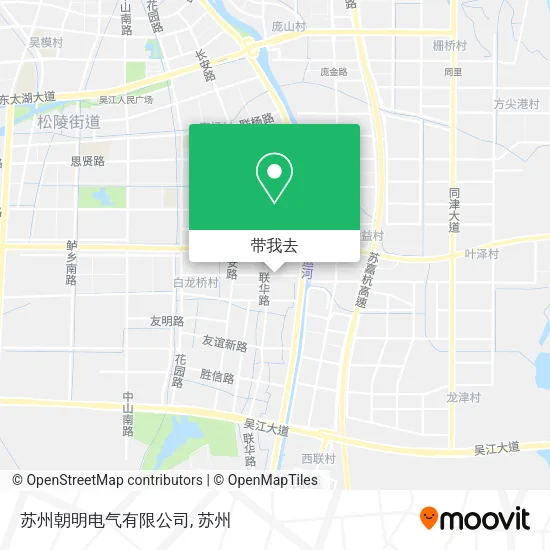 苏州朝明电气有限公司地图