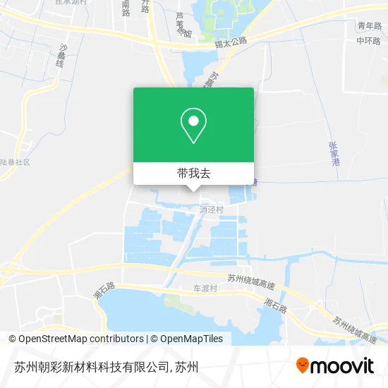 苏州朝彩新材料科技有限公司地图