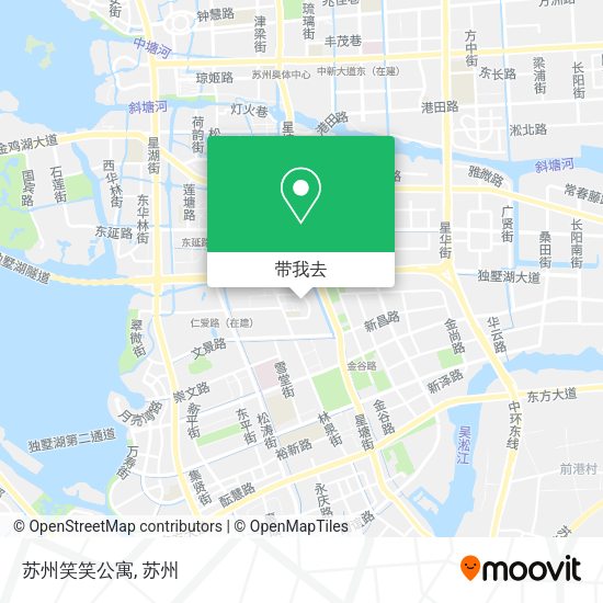 苏州笑笑公寓地图