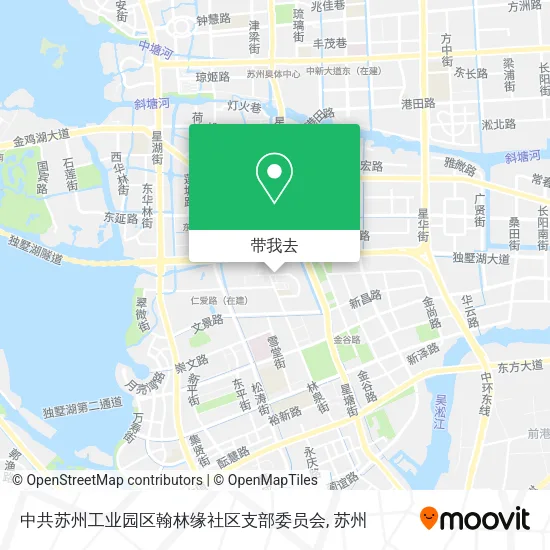 中共苏州工业园区翰林缘社区支部委员会地图