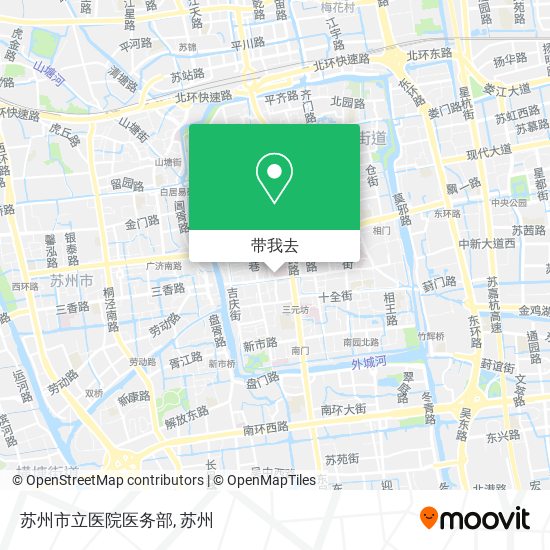 苏州市立医院医务部地图