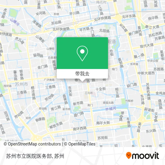 苏州市立医院医务部地图