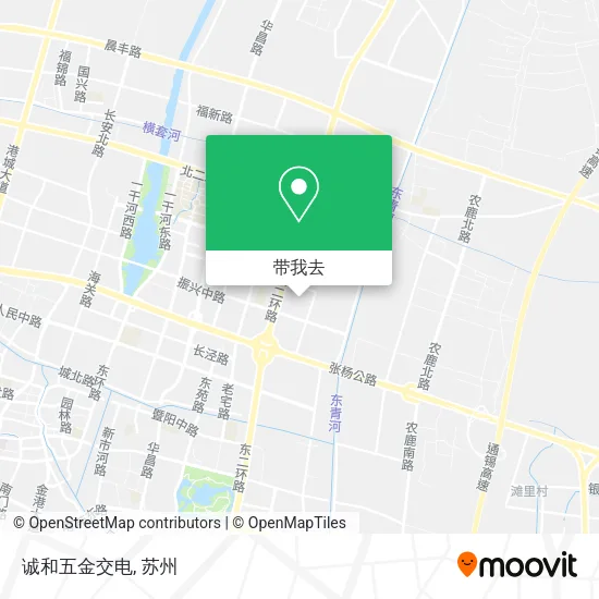 诚和五金交电地图
