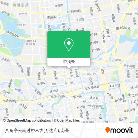 八角亭云南过桥米线(万达店)地图