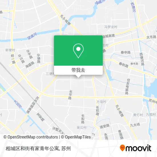 相城区和街有家青年公寓地图