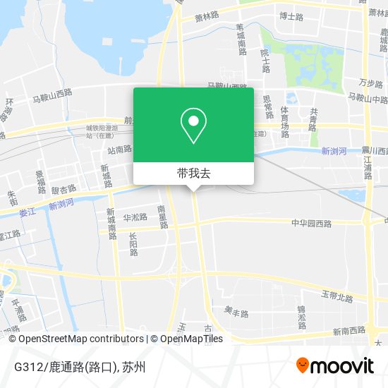 G312/鹿通路(路口)地图