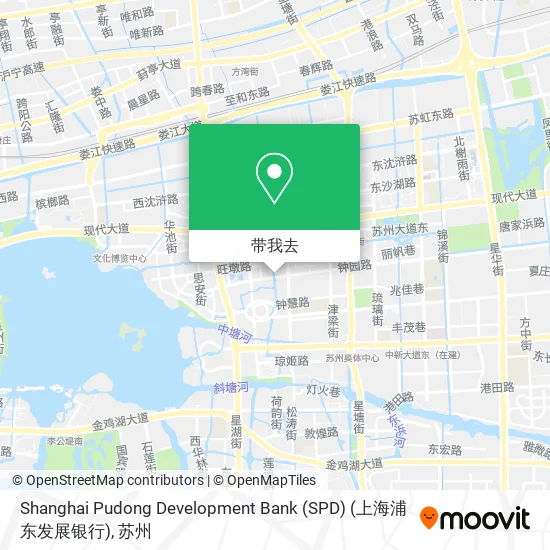 Shanghai Pudong Development Bank (SPD) (上海浦东发展银行)地图