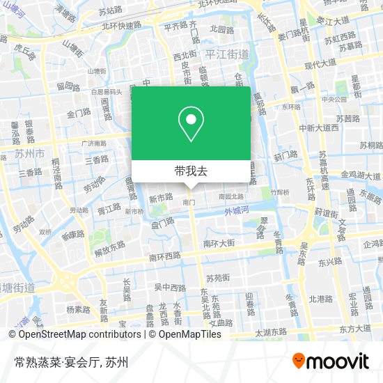 常熟蒸菜·宴会厅地图