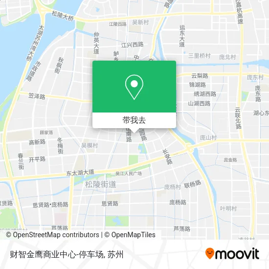 财智金鹰商业中心-停车场地图