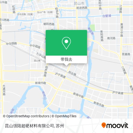 昆山强陆超硬材料有限公司地图