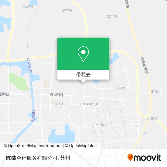 陈陆会计服务有限公司地图
