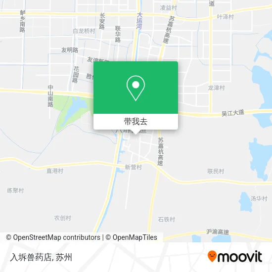 入坼兽药店地图