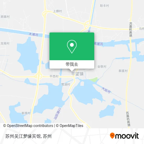 苏州吴江梦缘宾馆地图