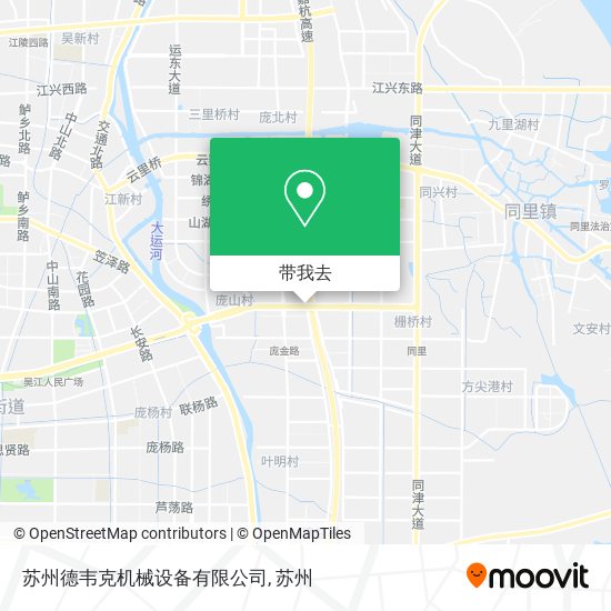 苏州德韦克机械设备有限公司地图