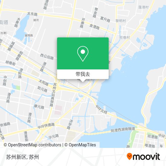苏州新区地图
