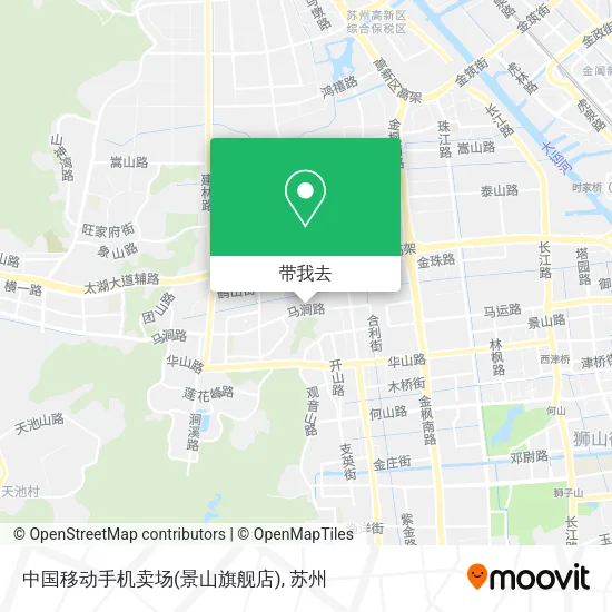 中国移动手机卖场(景山旗舰店)地图