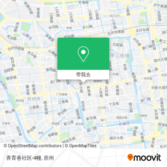 养育巷社区-4幢地图